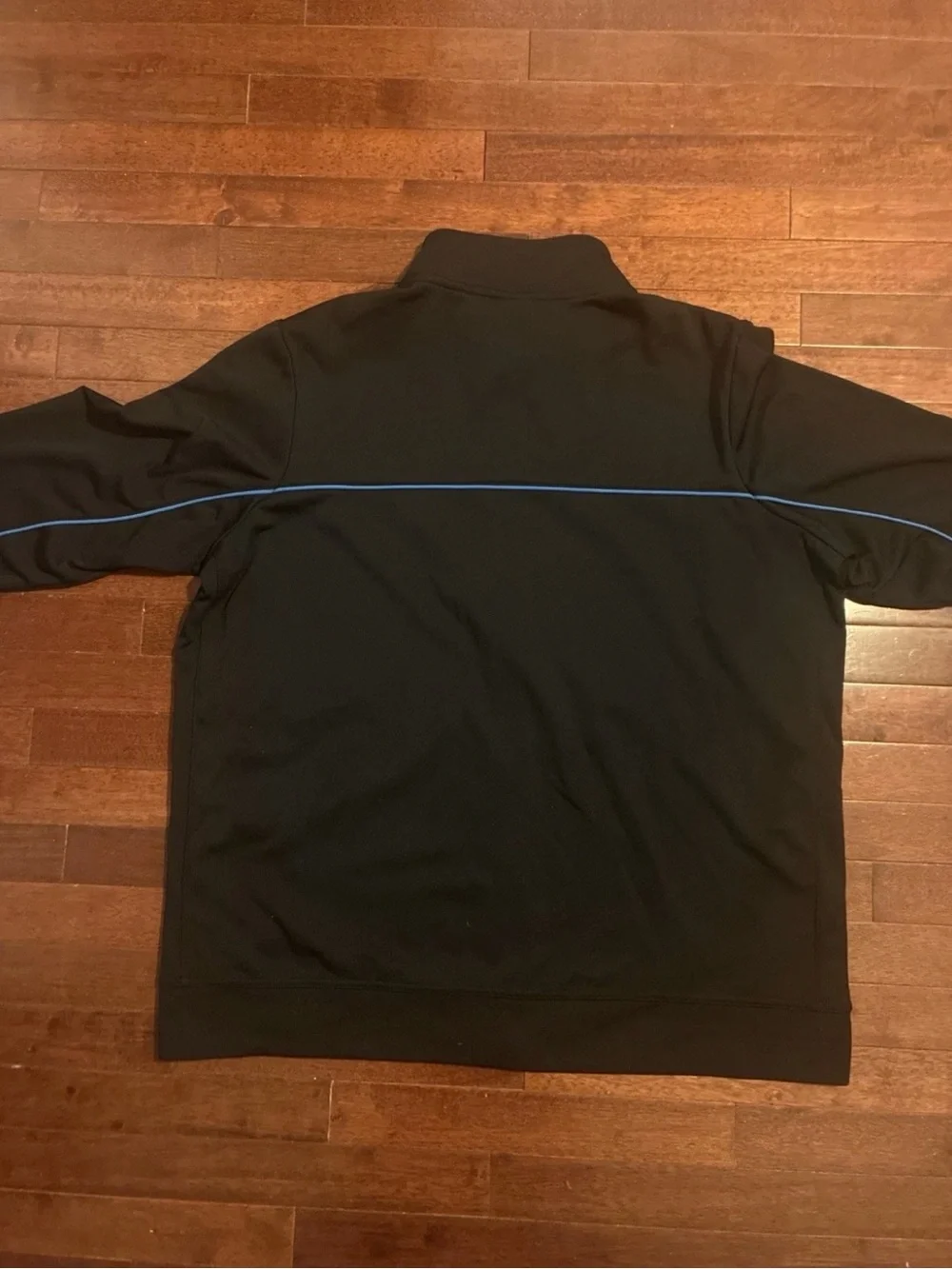 Jordan UCLA Men's Black 2XL Full-Zip Jacket with Blue Accents